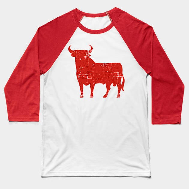 Toro de España - Toro de Osborne Baseball T-Shirt by verde